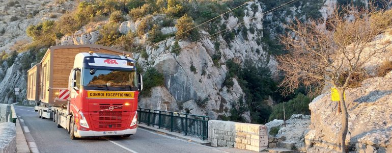 Des transports dans toute la France et l’international